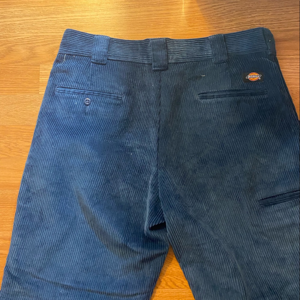 Blue corduroy dickies regular